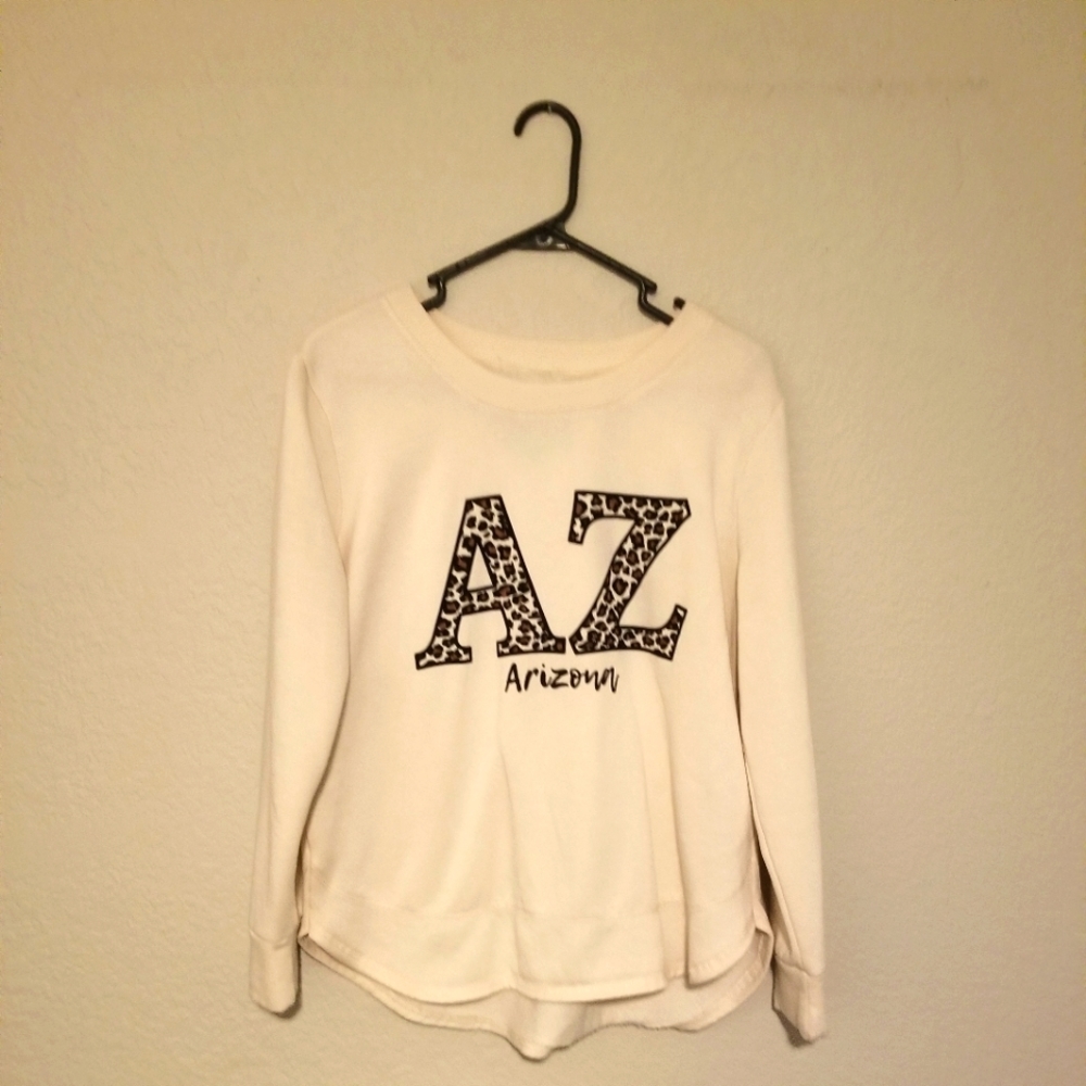 Warm, crewneck, Arizona, Sweater, cream color